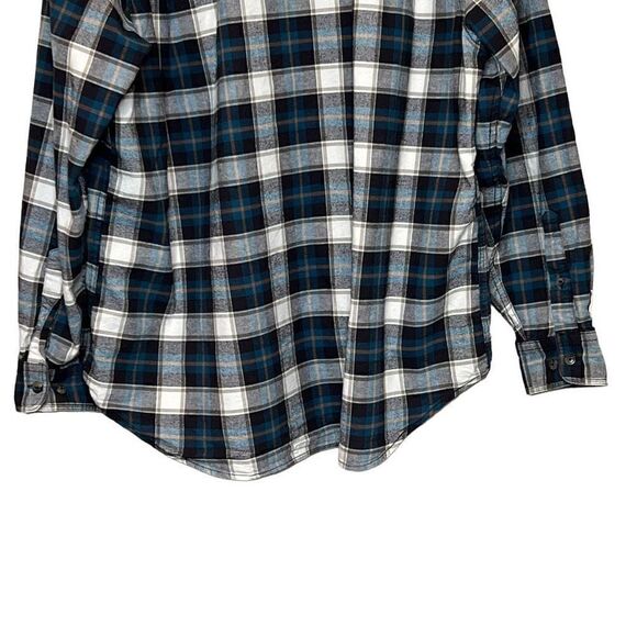 CE Schmidt workwear plaid long sleeve flannel shirt size XL - Picture 3 of 14